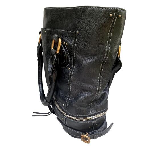 Authentic Chloe Paddington Tote Bag Black Leather - Picture 8 of 15